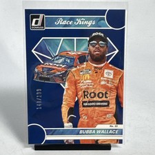 2023 Donruss Racing Bubba Wallace Race Kings Blue Parallel /199 NM-M Card #18