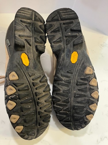 ASOLO Transit XCR GTX Women's Tan Hiking Shoes Size 9 - Picture 7 of 8