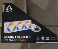 Liquid Freezer III 420 A-RGB Black PC Water Cooler AIO WHITE