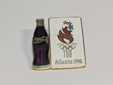Olympics Coca Cola Atlanta 1996 Pin Made in 1991