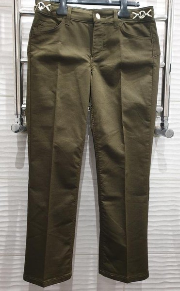 Women Liu Jo Trousers Khaki Cotton 36 / S / 44
