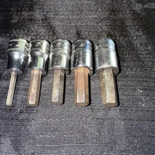 Snap On 3/8” Drive Metric Sockets -5 Pieces- FAM4E  FAM7E FAM8E FAM9E FAM10E 