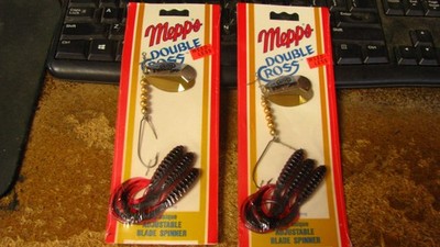 MEPPS  Double Cross spinners,  2 ct, NOS, free shipping
