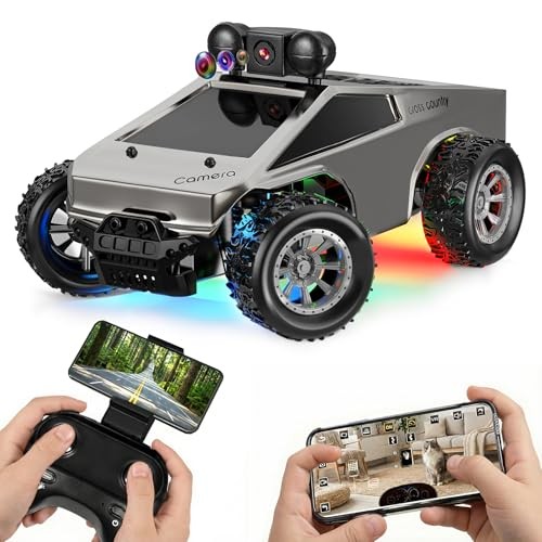 S With Camera Remote Control Truck With 720p Hd Fpv Camera, All-terrain