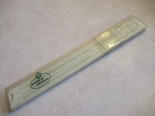 Vintage Faber-Castell slide rule in case