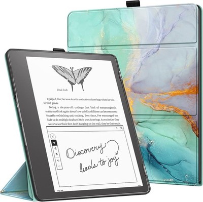 Trifold Case for 10.2'' Kindle Scribe (2024/2022 Release) Foldable Stand Cover