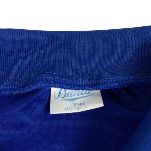 Vintage Bukta Italienisches Langarm Fußball Trikot Blau Medium - Bild 4 von 6