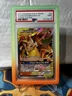 Charizard & Braixen GX #22 Cosmic Eclipse Tag Team Pokémon PSA 9 Guard Included