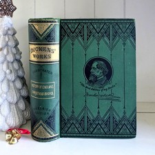 A Christmas Carol + Books, History Of England Charles Dickens Antique Victorian