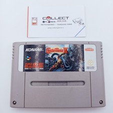 SUPER CASTLEVANIA IV LOOSE NINTENDO SNES PAL ITA USATO FUNZIONANTE