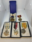 Vintage? Lot of 5, Various, Military Medals, Air Force? WW2? #7