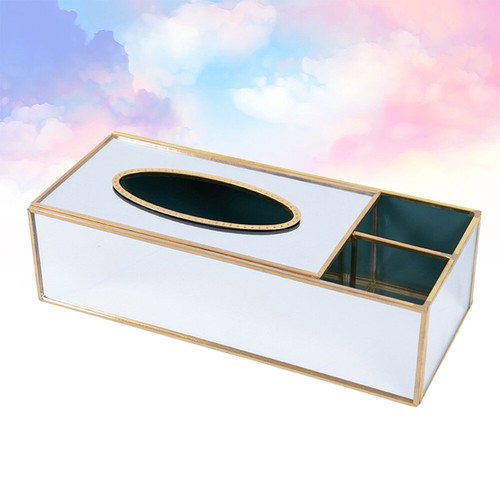 MUHBIJO Taschentuchbox Mädchen Mit Rock - Deko Für Bad & Büro, 13x7,7x25,5 Cm