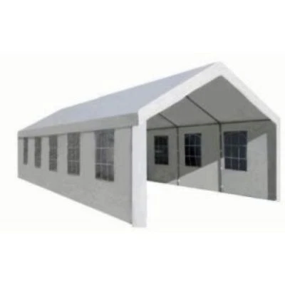 Partyzelt 4x6/8/10m PE Ersatzplanen - Set je 2 Stück Giebelplane / Seitenplane