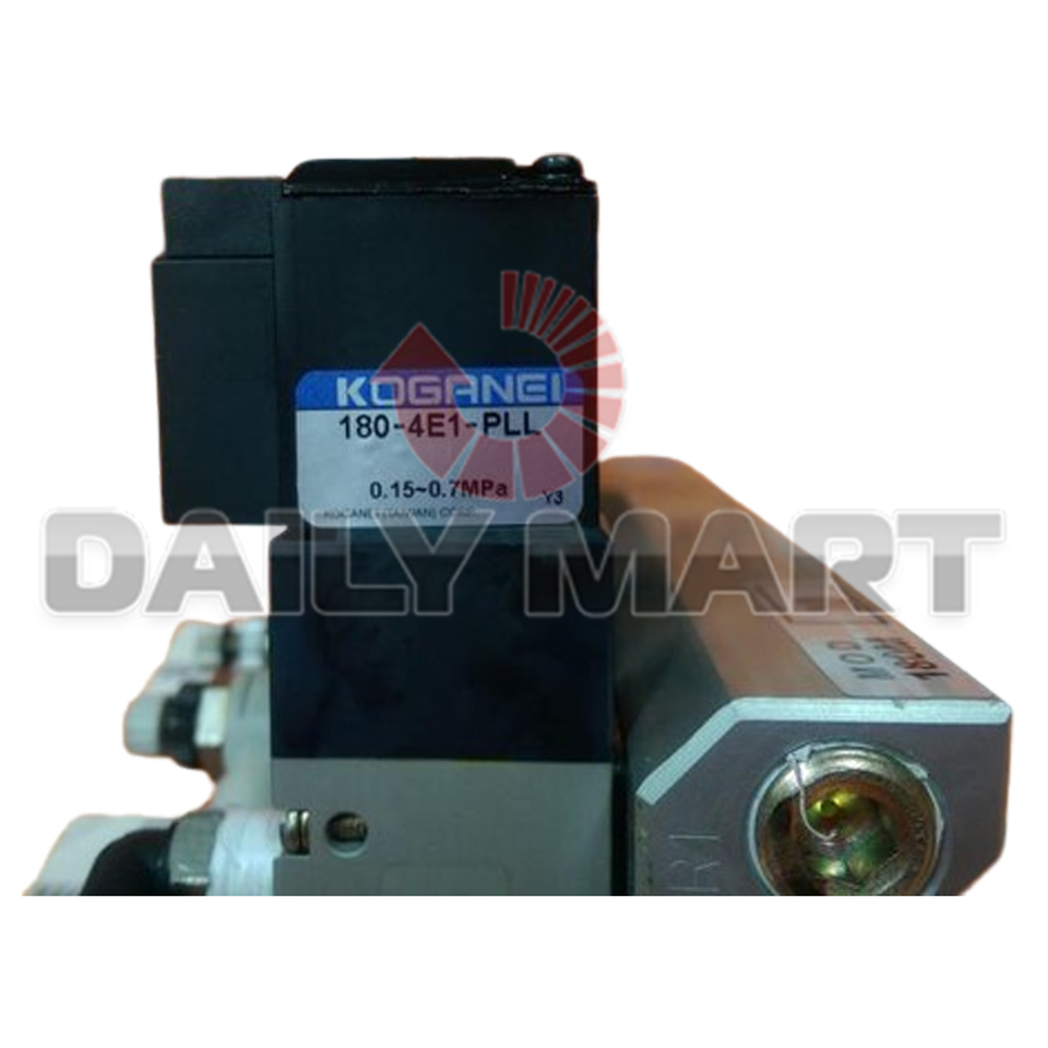 Elettrovalvola Pneumatica 180-4E1-PLL - 2 Posizioni, 5 Porte, Solenoide Singolo AC220V/DC24V