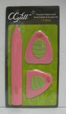 CGULL BONE FOLDER & SCRAPER TOOL KIT SET - USE WITH CRICUT & SILHOUETTE MACHINES