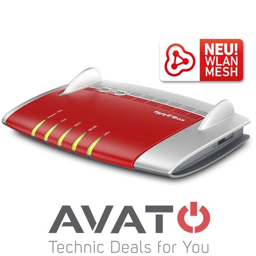 AVM FRITZBox 7560 VDSL DSL Modem 4-Port Gigabit MESH WLAN Router *24M Gewährl.* - Bild 2 von 3