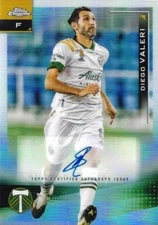 2021 Topps Chrome Major League Soccer Certified Autograph cards - MLS - Auto