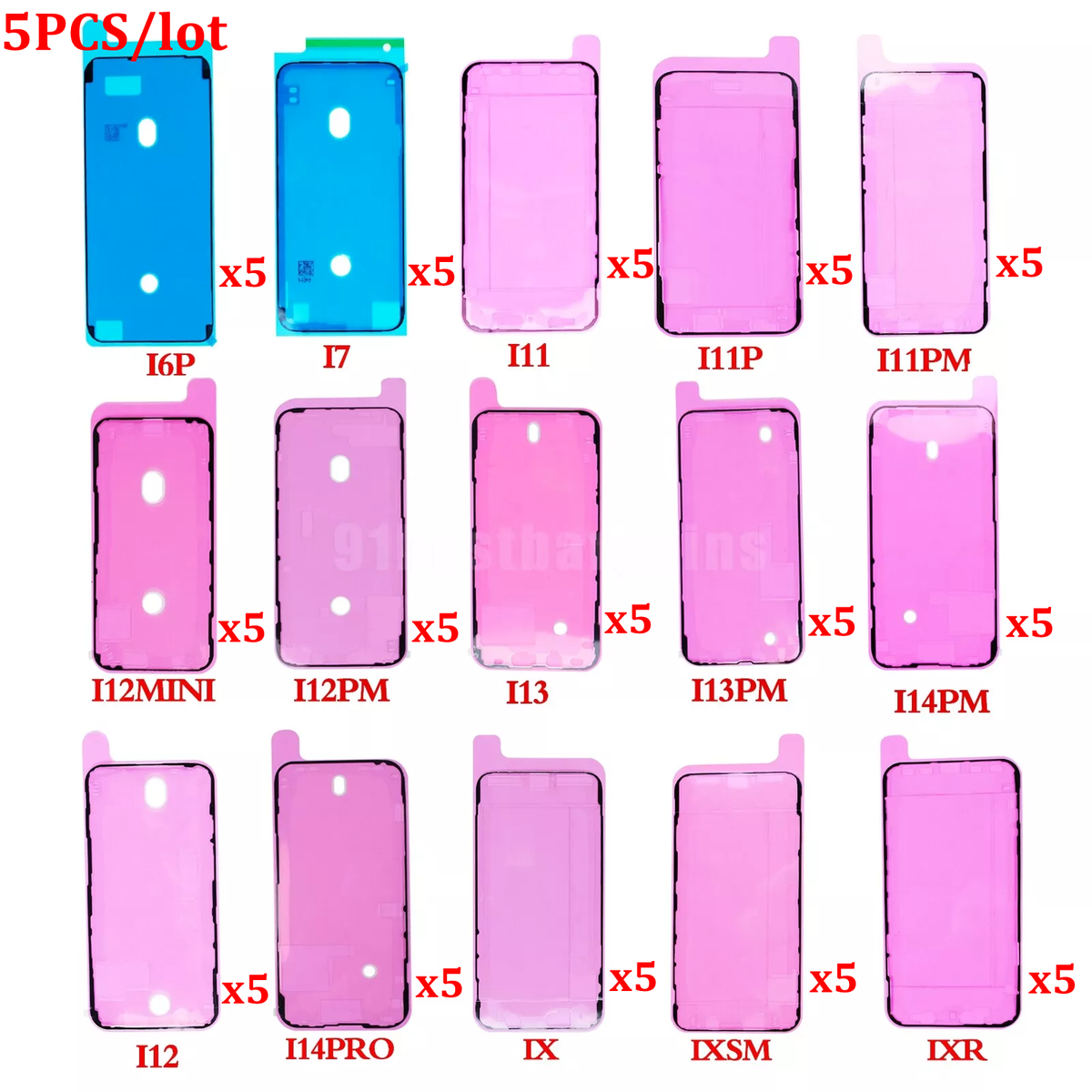 Waterproof Frame Bezel Seal Tape For IPhone 11 Pro - LCD Screen Adhesive