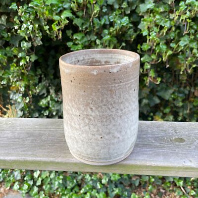 Vintage 6.5" Signed Dated Art Studio Wheel Thrown Stone Pottery Pinched ...