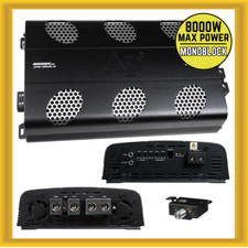 Audiopipe Aphf-8000d-h1 8000 Watts Full Range Class D Mosfet Car Amplifier