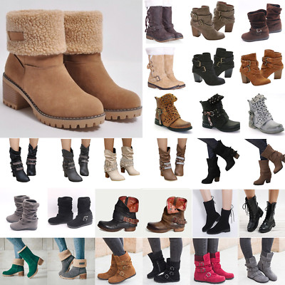 casual flat boots womens