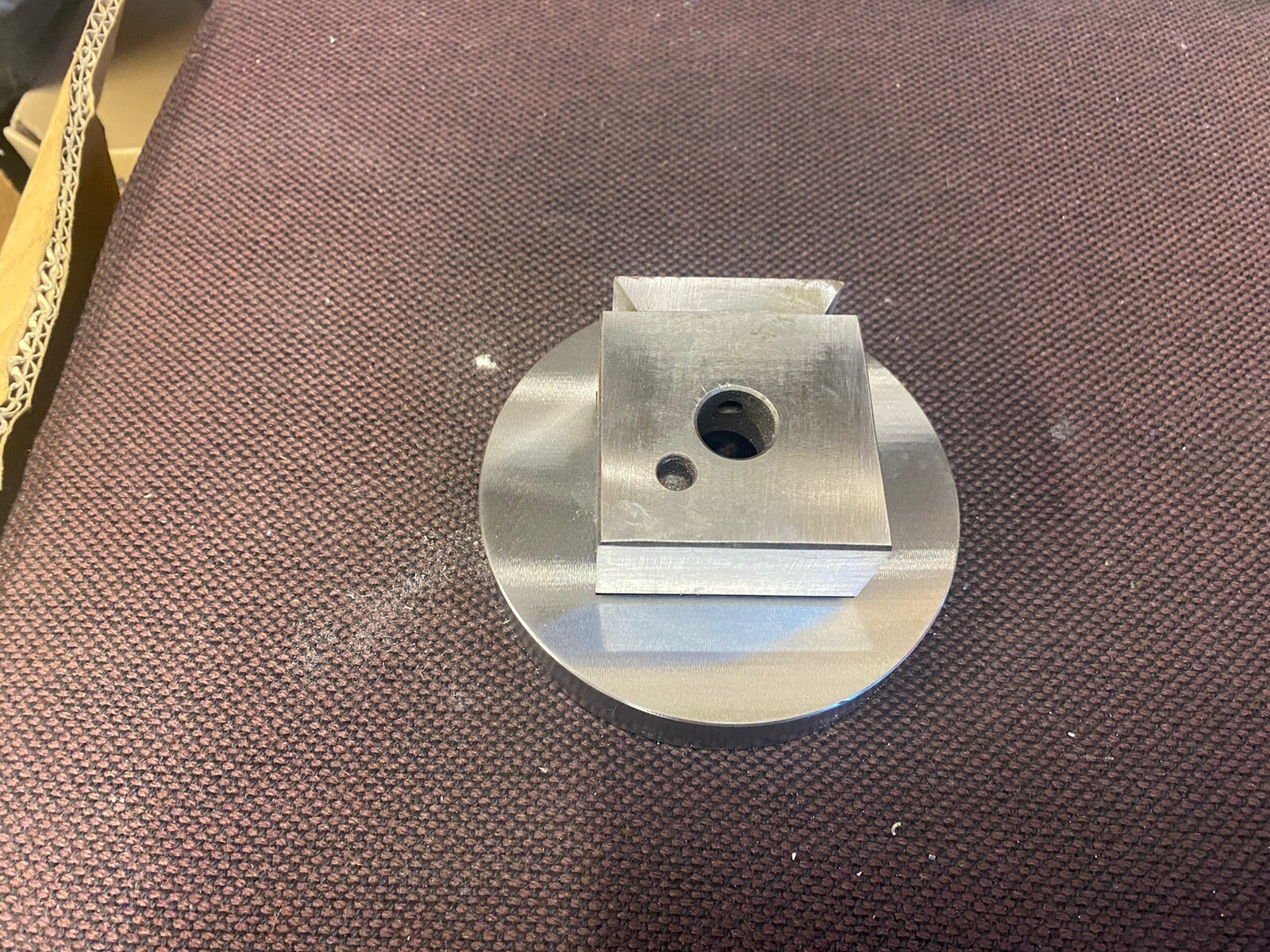 Fly Press Corner Cropper Punch & Die ( Hunton Bolster) eBay