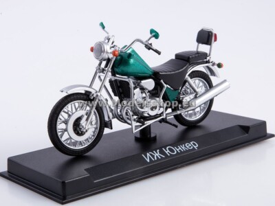 Motorcycle magazine series (Modimio) No.37 with model of IZH 6.113-05 ''Junker''