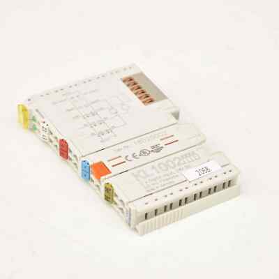 BECKHOFF Klemme KL1002 // KL 1002 2-Kanal Digital Eingangsklemme 24 V DC -used-