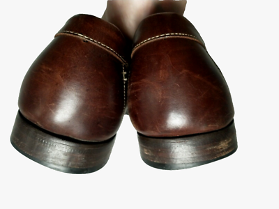 Vtg G.H. Bass & Co. Weejuns Roosevelt Men Brown Leather Tassel Shoes  10.5 D Vtg G.H. Bass & Co. Weejuns Roosevelt Men Brown Leather  main image 4