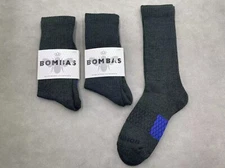 3 pairs Bombas Men's All-Purpose Calf Socks Size Large 10-13 Dark green