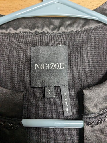 nic+zoe Elegant round neckline blazer size small (pre-owned) - Picture 4 of 15