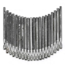 20Pcs Small 2.0 mm Diamond Coated Hole Saws Core Drill Bits for gemstones