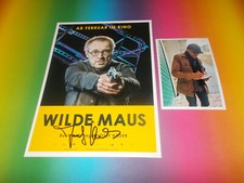 Josef Harder Wilde Maus signed autographed autograph 20x28 photo in person