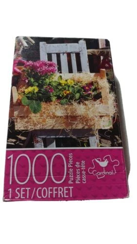 Rompecabezas Cardinal Niños Flores y Plantas