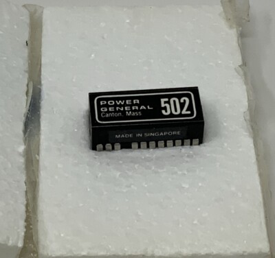 Rare Power General 502 DIP23 IC Chip 5 To 12 1w - Hard To Find Legacy Component