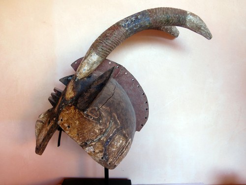 Bobo Mali Antelope Ram Zoomorphic Mask - Picture 4 of 11