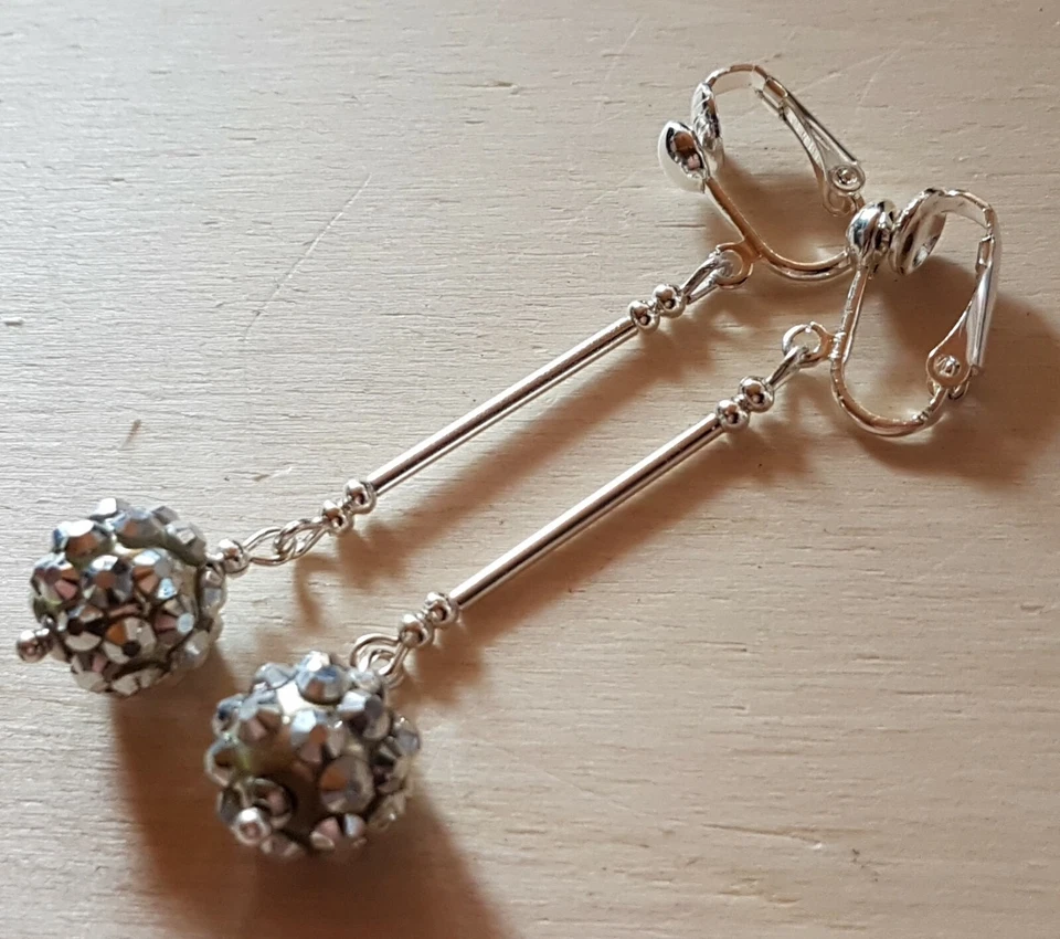 OHRCLIPS CLIPS VERSILBERT PERLE  - Bild 3 von 3