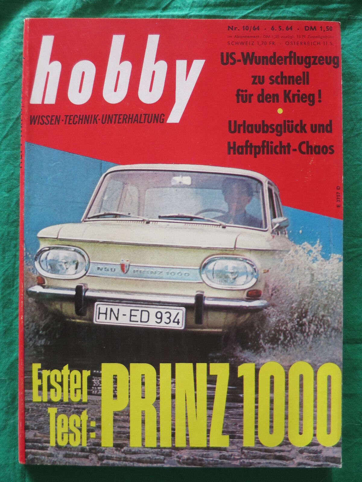 Hobby  Das Magazin derTechnik  1964 20 Hefte Sehr schöner Zustand siehe Liste