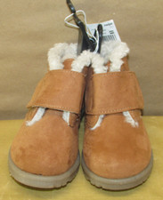 Falls Creek Kids Aiden chestnut faux fur lined boots