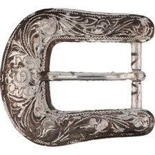 Western Ladies Cowboy Cowgirl Traditional Prong 1990s Vintage Belt Buckle