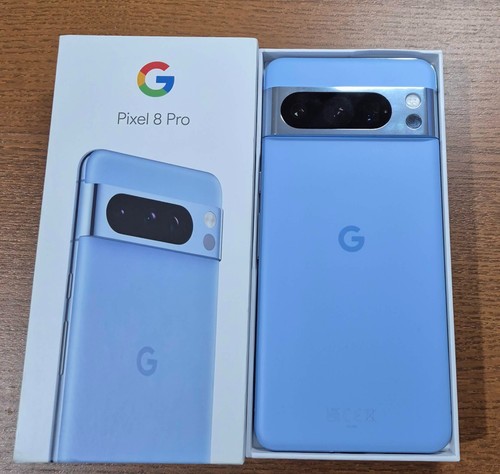 Google Pixel 8 Pro 128GB - Bay Blue (Unlocked) - Afbeelding 2 van 5