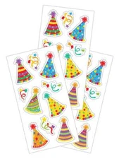 Birthday Party Celebration Hats Stickers Planner Supply Craft Scrapbook  Favors