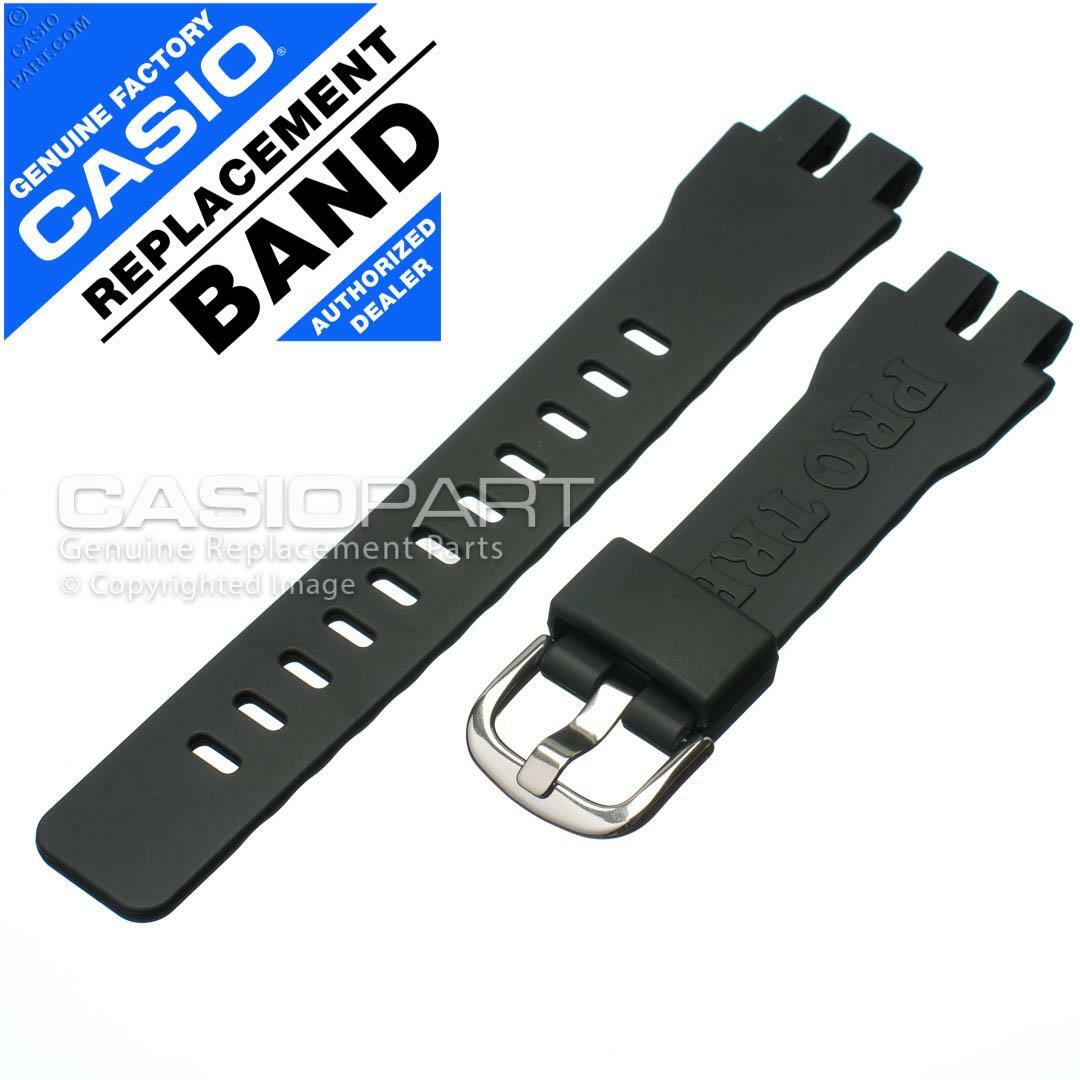 GENUINE CASIO Original Black Watch Band Strap for Pro Trek GENUINE CASIO Original Black Watch Band Strap for Pro Trek