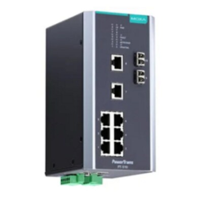 Moxa 10 Port Ethernet Switch PT-510-SS-LC-HV