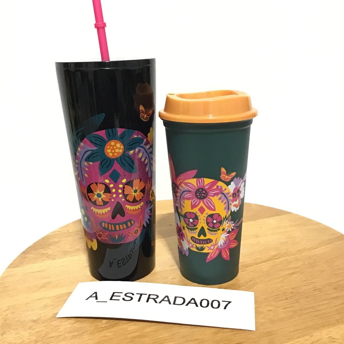2023 Starbucks Mexico Dia De Los Muertos Stainless Tumbler 24oz