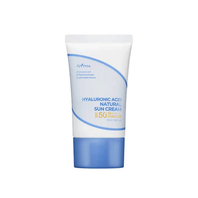 ISNTREE Hyaluronic Acid Natural Suncream SPF50 PA++++ 50ml, 1.69 fl.oz