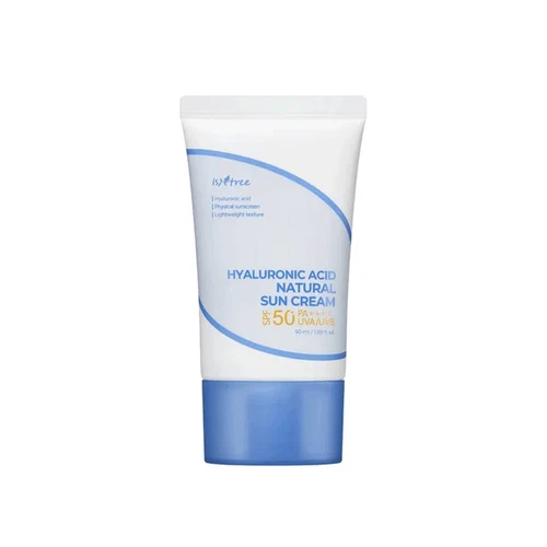 ISNTREE Hyaluronic Acid Natural Suncream SPF50 PA++++ 50ml, 1.69 fl.oz