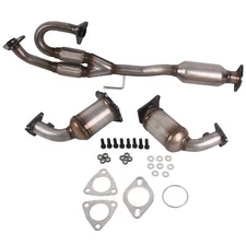 3Pcs Fits 2003-2007 Nissan Murano 3.5L Catalytic Converter Set 54498 16221 16222