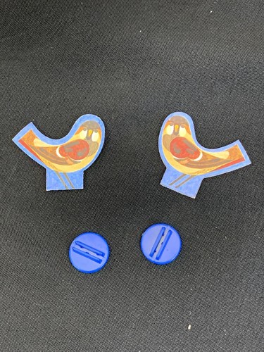 Vintage 1988 Skylark Board Game 2 Replacement Blue Birds Discovery Toys Piatnik - Picture 3 of 4
