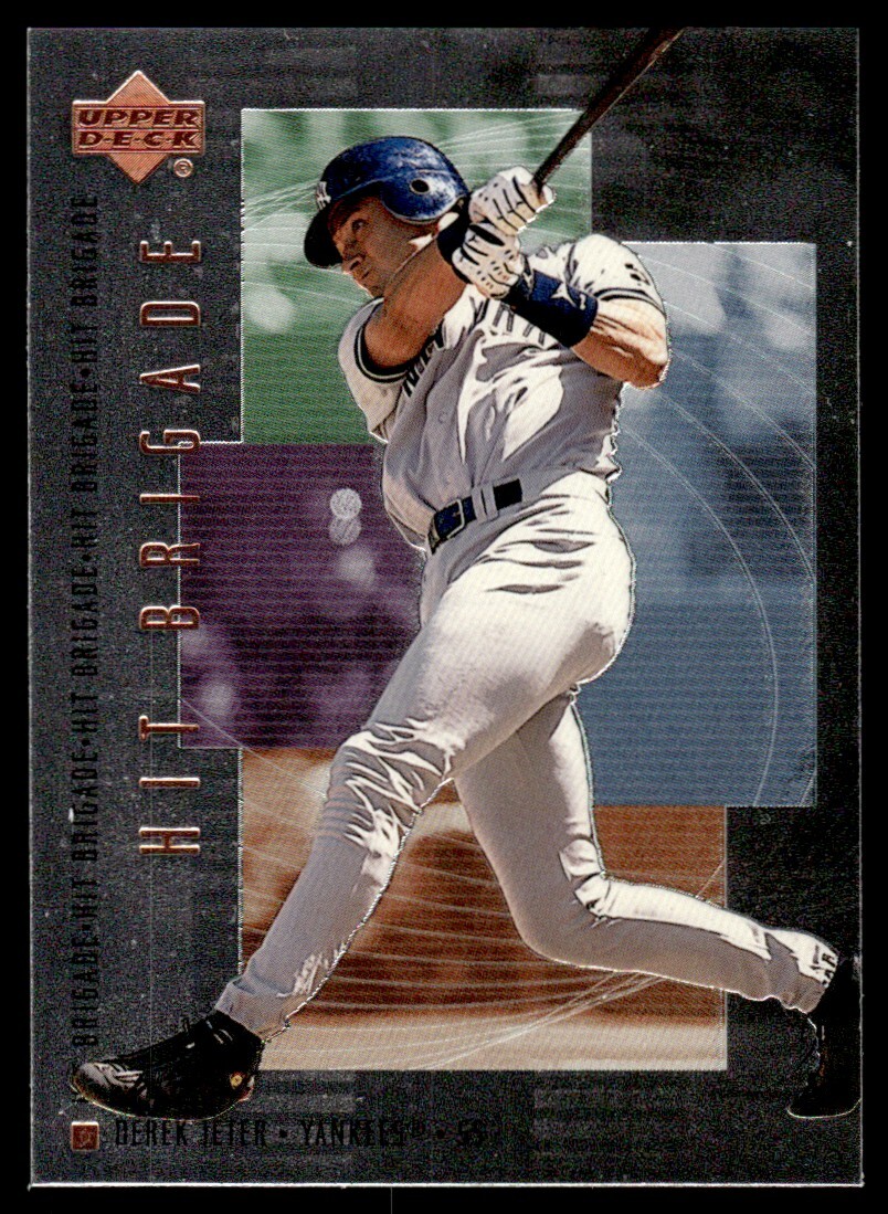 ☆激レア☆【upper deck】hit brigade DEREK JETER 2000 Upper Deck Hit Brigade Derek Jeter New York Yankees #H4
